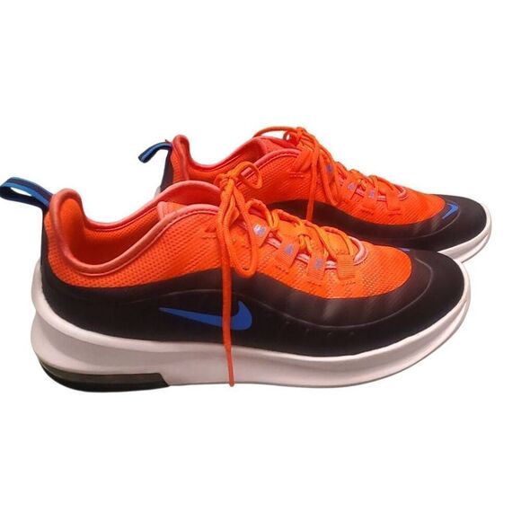 Nike Air Max Axis Orange Black Blue Logo Athletic Sneakers Shoes Size 7 Youth main image 6